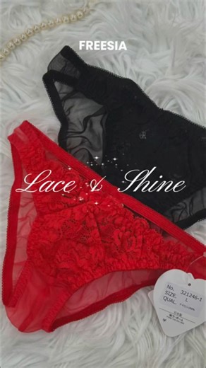Sexy lace in red and black #shorts
