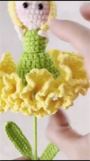 Crochet Carnation Flower Fairy Pattern: Reversible Doll (downloadable PDF) - Etsy New Zealand