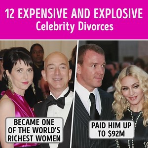 9.3K views · 20 reactions | 12 Jaw-Dropping Celebrity Divorces That Shocked the World  | Celestoria | Facebook