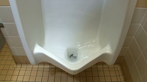 Urinal In Restroom Flushed Stock Footage SBV-301055203 - Storyblocks