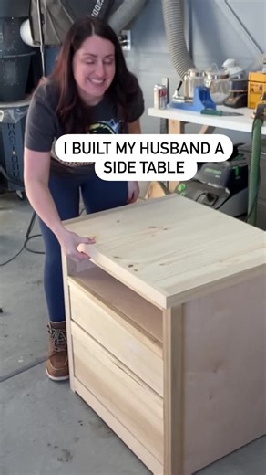 DIY Hidden Storage Nightstand for CPAP Machine