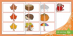 Autumn Matching Puzzle Game