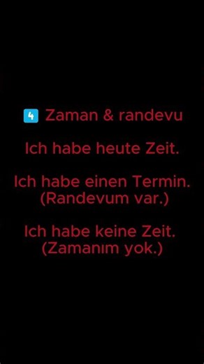 📌 HABEN NERELERDE KULLANILIR? (A1 – net) #almanca #deutsch