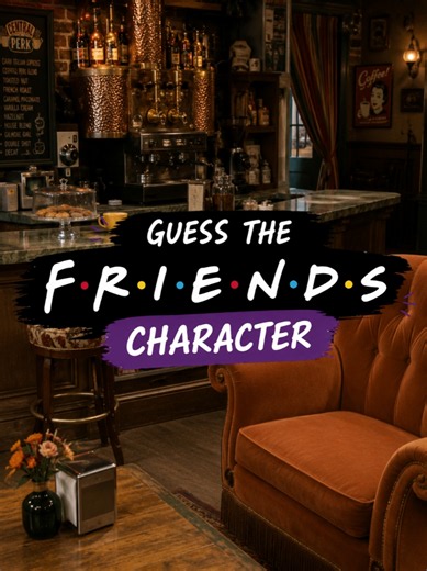Can you name this Friends character? Five clues - see how quickly you can guess it. Which clue gave it away? 👇 Free 25-question quiz in my bio ☕ #Friends #FriendsTrivia #FriendsFans #TVTrivia #GuessTheCharacter