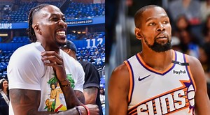 The Internet Couldn't Stop Laughing After Dwight Howard Hilariously Mocks Kevin Durant From The Courtside During Suns-Lakers Game