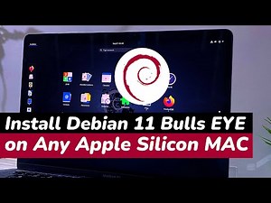 How To Install Debian Linux 11 (BULLSEYE) On ANY M1/M2 Mac Using UTM || Linux On APPLE SILICON