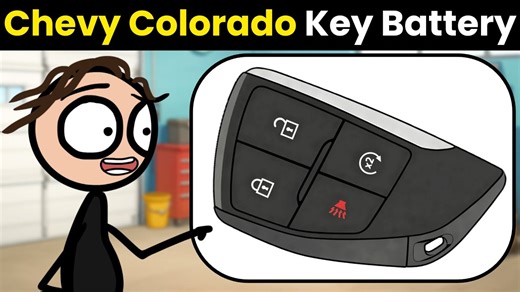 How To Change Chevy Colorado 2023-2025 Key Fob Battery (Step by Step Guide)