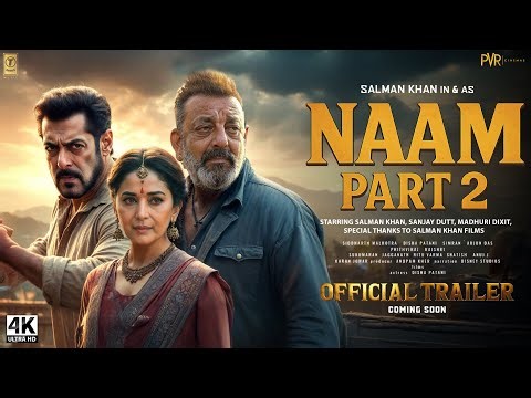NAAM 2 : Official Trailer | Salman Khan, Sanjay Dutt, Madhuri Dixit | Bollywood New Movies 2025