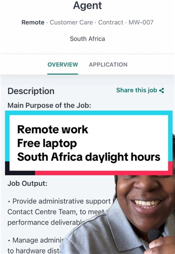 Work from Home Customer Service Job in South Africa