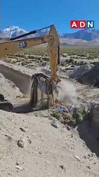 Autoridades destruyen puente clandestino descubierto sobre la zanja de Colchane