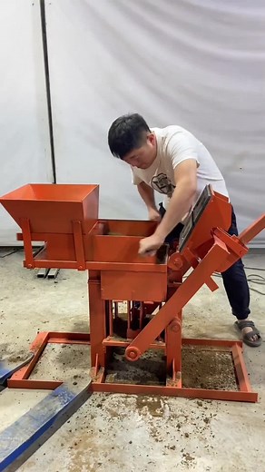 #brick #blockmachine #brickmakingmachine #handmadebrick #claybrickmaking