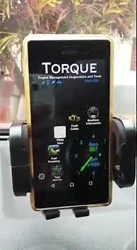 Scanner Elm OBD 2 fazendo leitura sonda lambda Gol G4