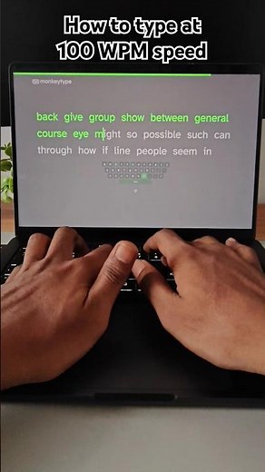 How to type at 100 WPM speed, Improve your fast typing