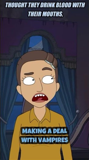 Vampire Lore Confirmed #presidentcurtis #rickandmorty #shorts