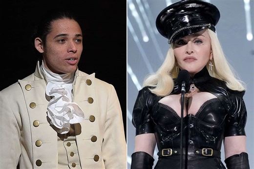 Anthony Ramos calls out Madonna for using her iPad during his 'Hamilton' performance: 'The door's right there'