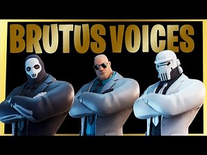 All BRUTUS Voices/Voicelines in fortnite chapter 2 season 2 | Fortnite Henchman Sounds