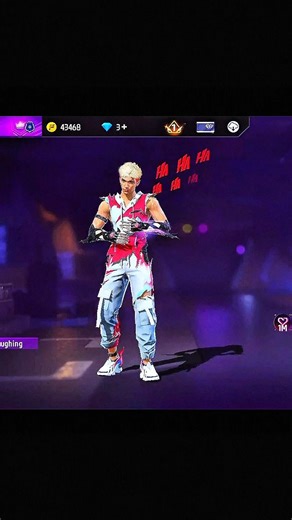 free fire new lol emote vs old lol emote comprehend #youtubeshorts