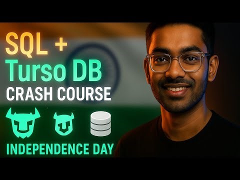 SQL Crash Course with TursoDB 🇮🇳