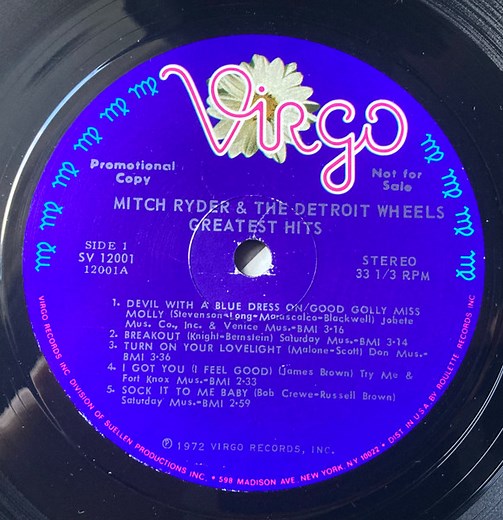 Mitch Ryder & The Detroit Wheels - Greatest Hits