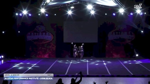 Allstar Performance Institute - Code Black [2025 L4 Senior Day 1] 2025 America's Best Grand Nationals