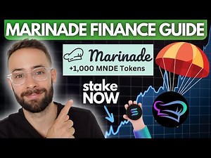 Marinade Finance Staking & Airdrop Tutorial (Act ASAP)
