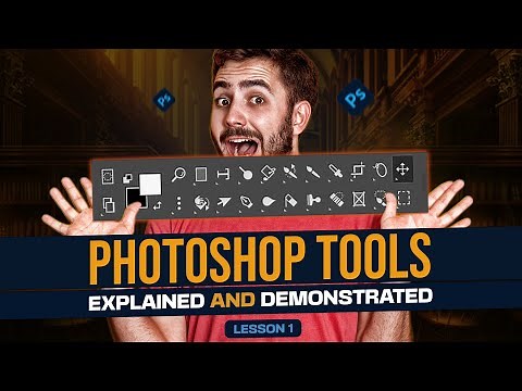 EVERY TOOL in Photoshop EXPLAINED and DEMONSTRATED!
