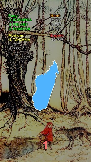 Guess These Countries by Shape! Last Ones a Challenge