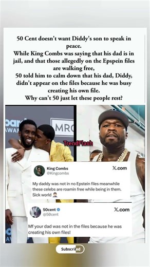 50 Cent stirs reactions again 👀🔥 #50cent #kingcombs #diddy