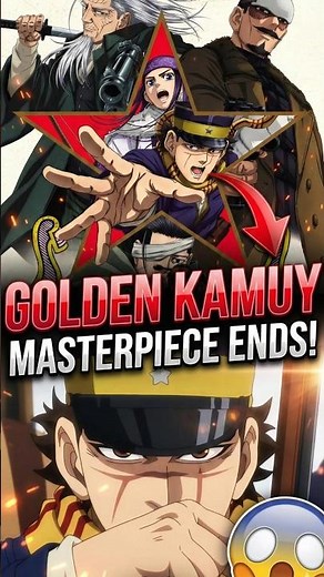 golden kamuy anime final chapter!💔
