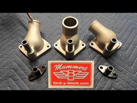 Ford Y block Aluminum Thermostat Housings