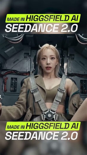 Prompt Higgsfield AI: Asian women fight with Alien