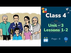 Class 4 English | Unit 3 | Lessons 1-2 | Family