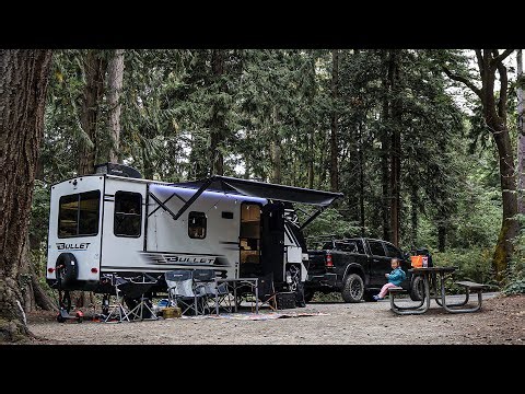 Camping with Keystone Bullet Classic 1900rd Travel Trailer / Family Camping