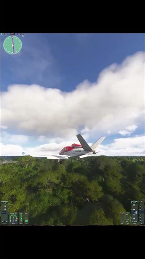 GP Looked Perfect… Until the Trees🌴😳 | Vision Jet MSFS #msfs2024 #aviation #puntacana