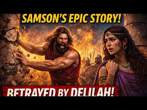 The story of Samson| Bible story| kids on the move.