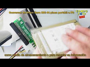 IDE03 Adaptador Disco Duro IDE 44 pines (Portátil) a 40 pines (PC) COMPUTOYS UNILAGO