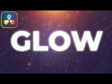 How to Make GLOW Text EFFECT In Davinci Resolve 19 Tutorial
