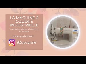 Comment enfiler une machine à coudre industrielle – Tuto simple pour débutant·e