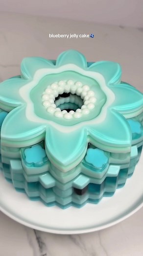 Delicious Blueberry Jelly Cake Recipe