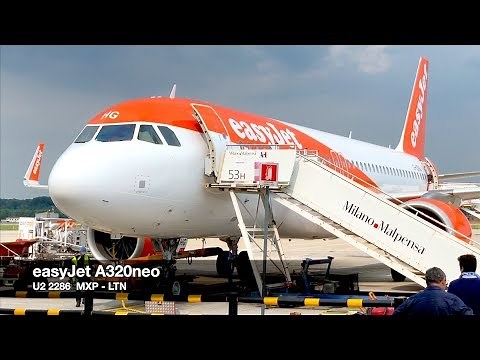 TRIP REPORT | easyJet A320neo | Milan MXP ✈ London LTN