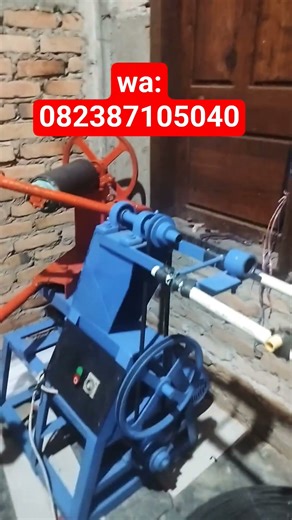 Part 3780!! Pineapple and can model raffia rope winding machine equipped with automatic timer!!