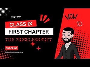 The Priceless Gift//Class IX//#skeducationalanime #animation