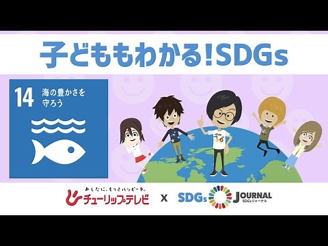 SDGs目標14 海の豊かさを守ろう【子どももわかる！SDGs】