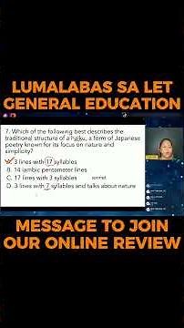 𝐋𝐔𝐌𝐀𝐋𝐀𝐁𝐀𝐒 𝐒𝐀 𝐋𝐄𝐓: 𝐆𝐄𝐍𝐄𝐑𝐀𝐋 𝐄𝐃𝐔𝐂𝐀𝐓𝐈𝐎𝐍 #gurongpinoy #LETReview #LPT #LPT2025 #generaleducation #English
