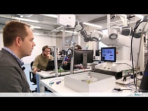 Case study: Human-robot interaction for robot guided assembly work of an electrical cabinet