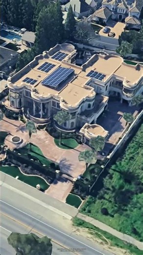 The largest house in Fresno, California.