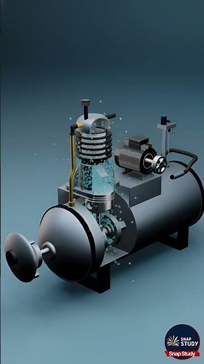 Compressor:⚙️💨 How Does Air Turn into Power? 🤯