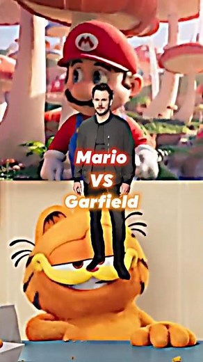 Mario VS Garfield