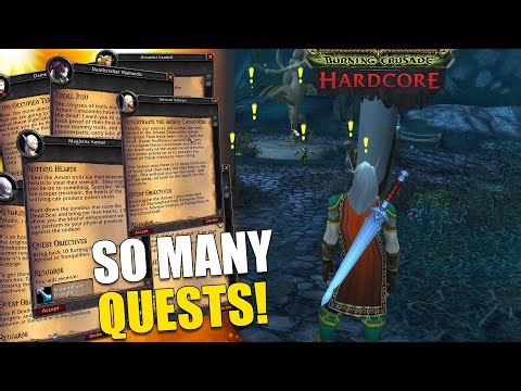 Massive Ghostlands Questing Spree! | Hardcore WoW TBC
