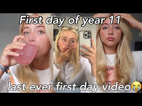 YEAR 11 MORNING ROUTINE & GRWM!! *MY LAST 'FIRST DAY BACK'*
